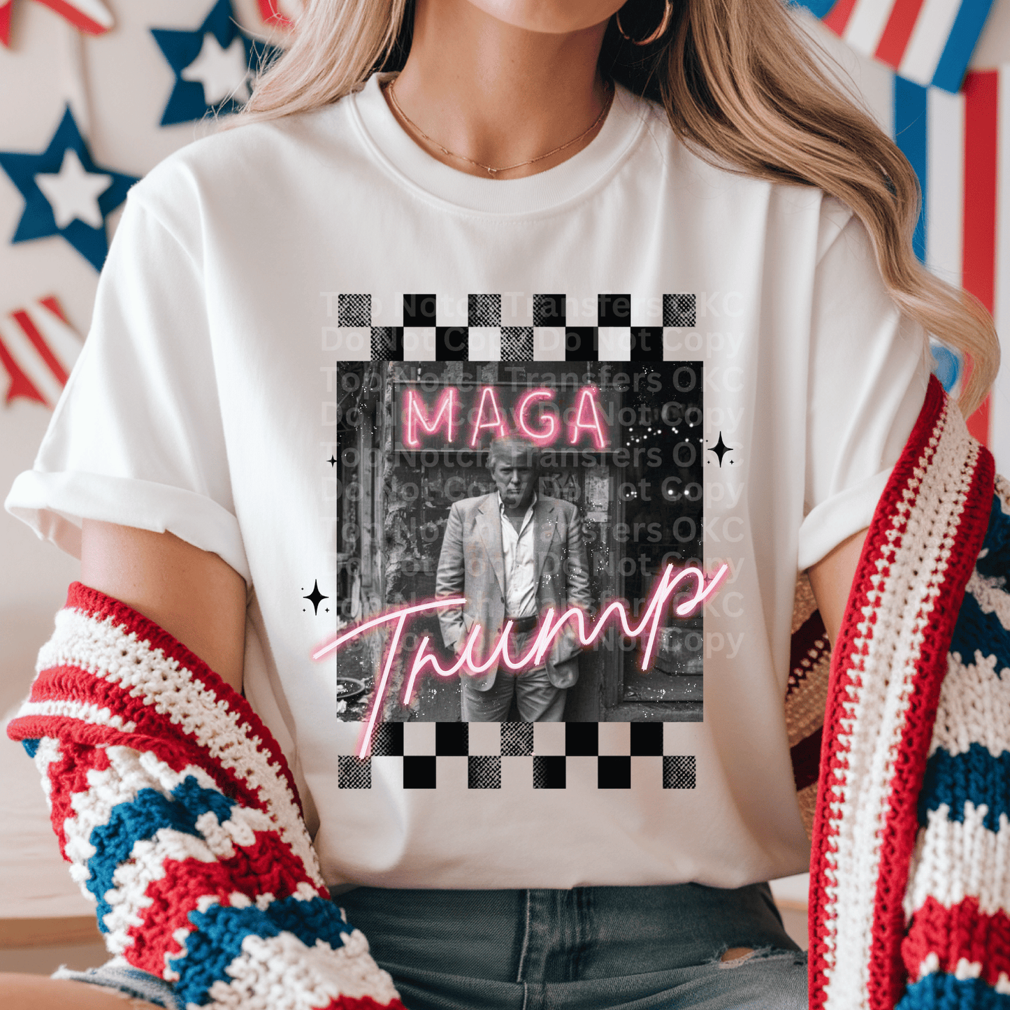 Trump Maga DTF Transfer