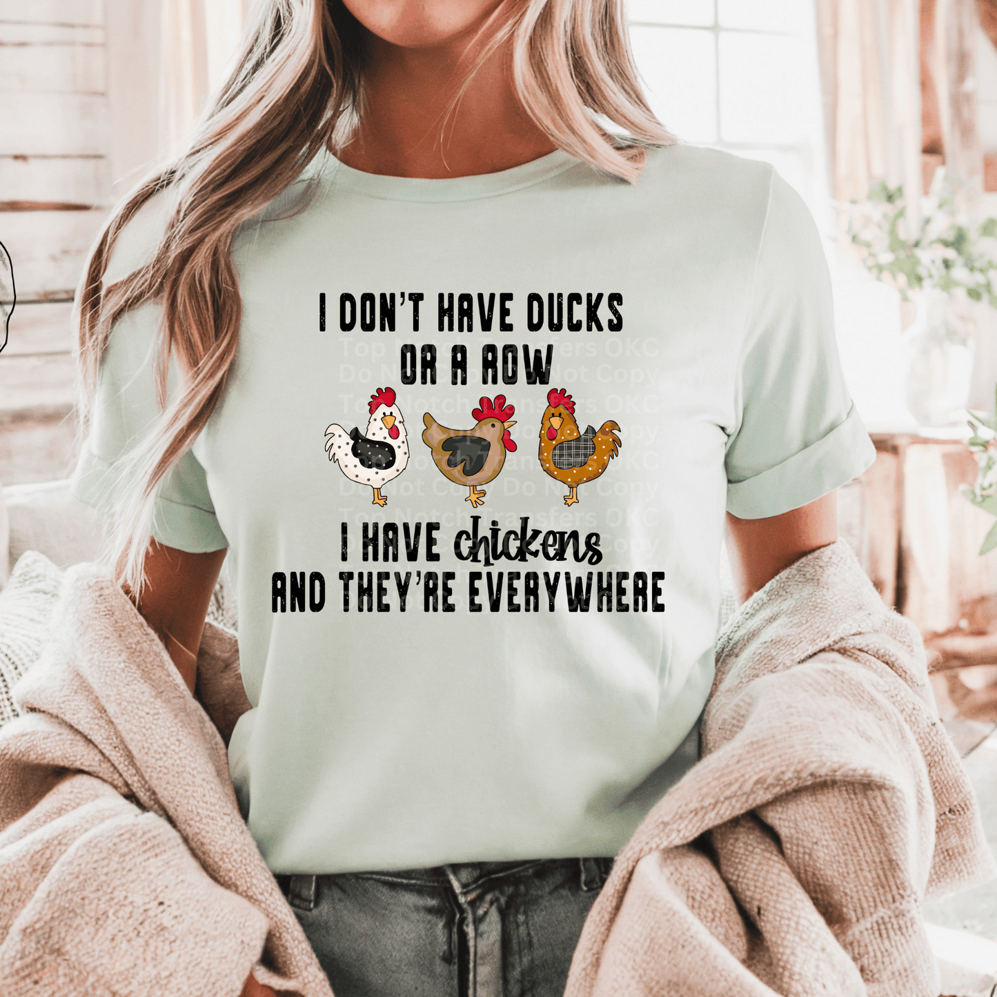 I Don’t Have Ducks Or A Row DTF Transfers