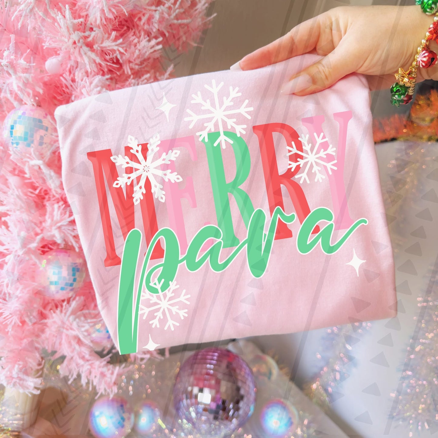 Merry Para DTF Transfer