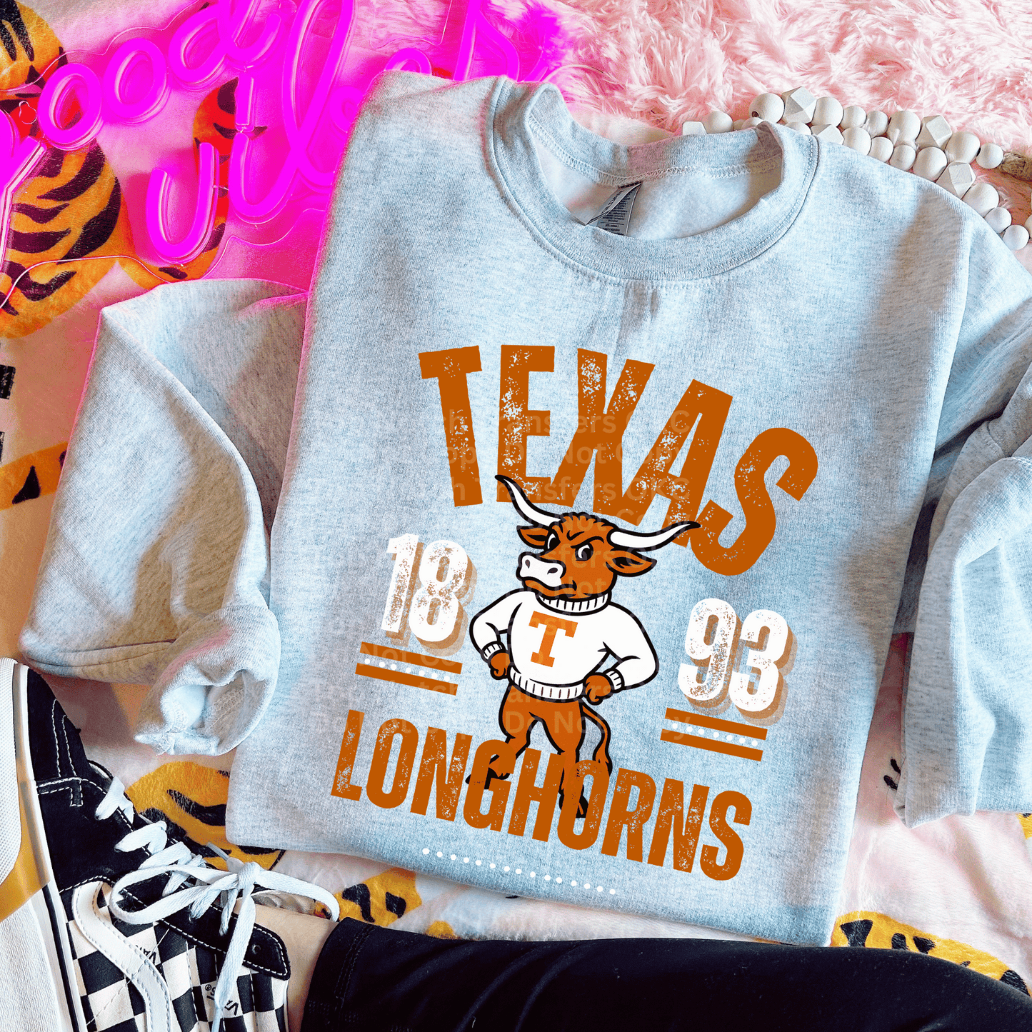 Longhorns DTF Transfer