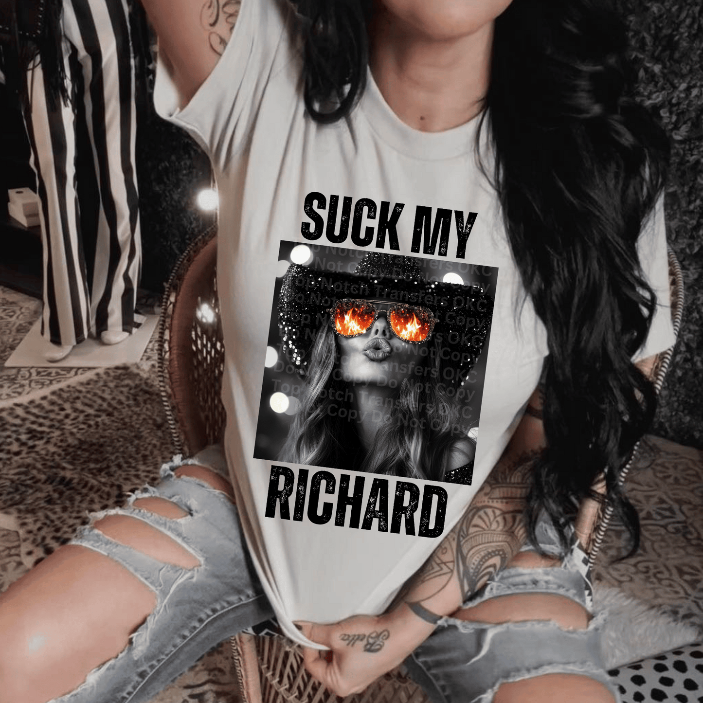 Suck My Richard DTF Transfer