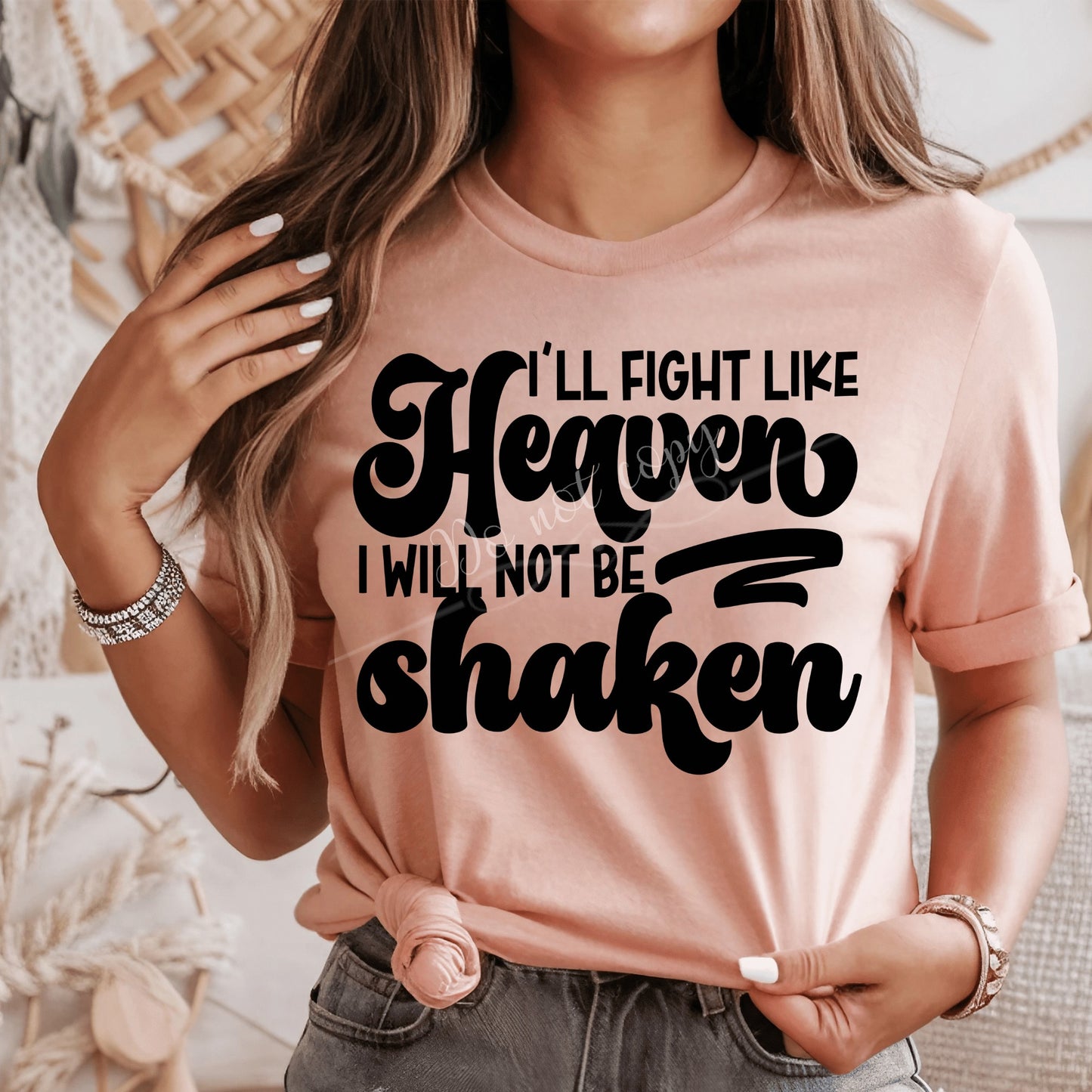 I’ll Fight Like Heaven DTF Transfer