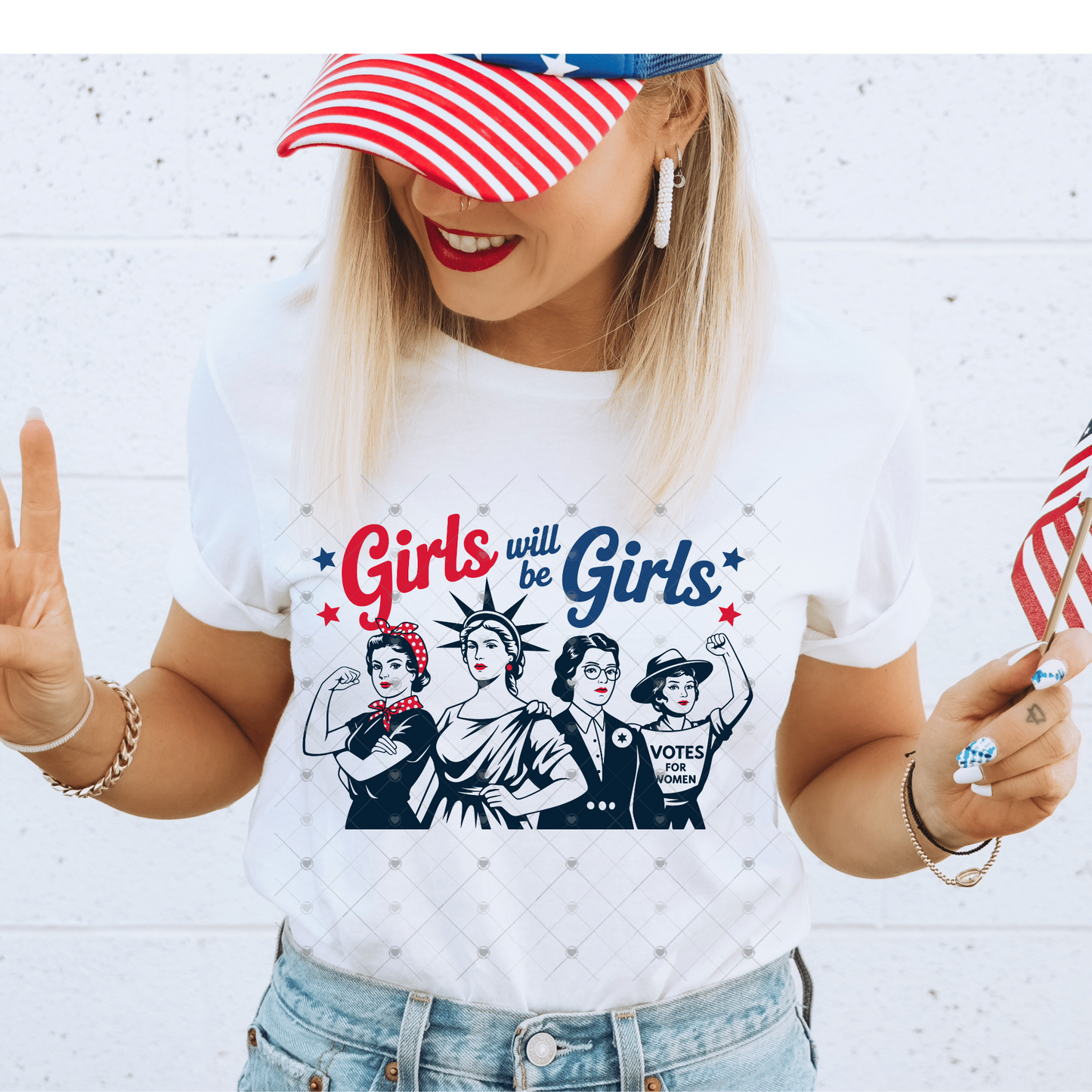 Girls Will Be Girls DTF Transfer