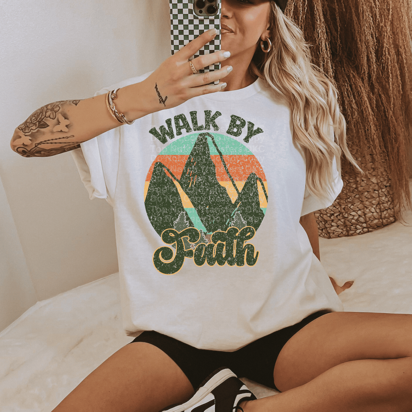 Walk By Faith DTF Transfer