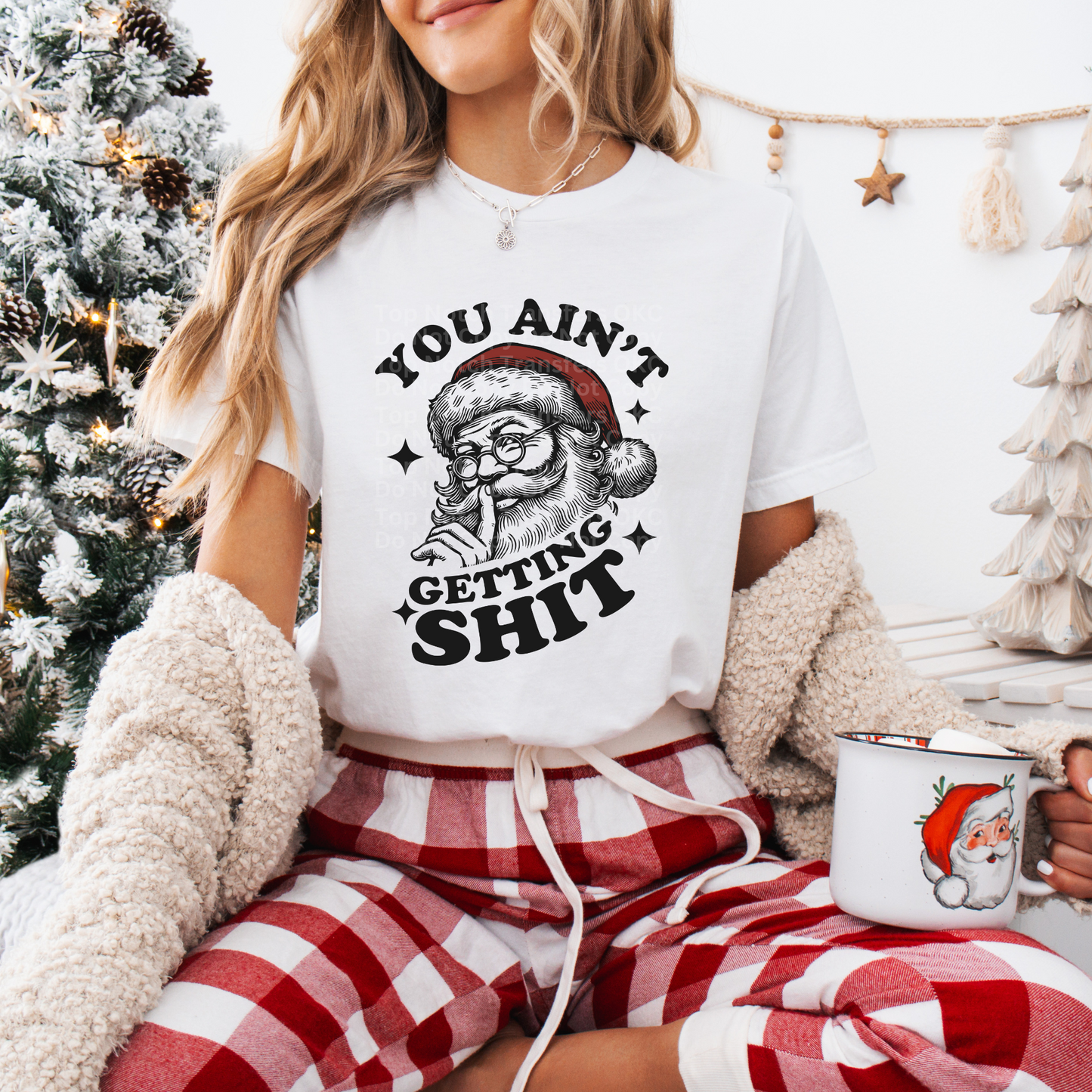 You Ain't Getting Shit 4 - Retro DTF Transfer