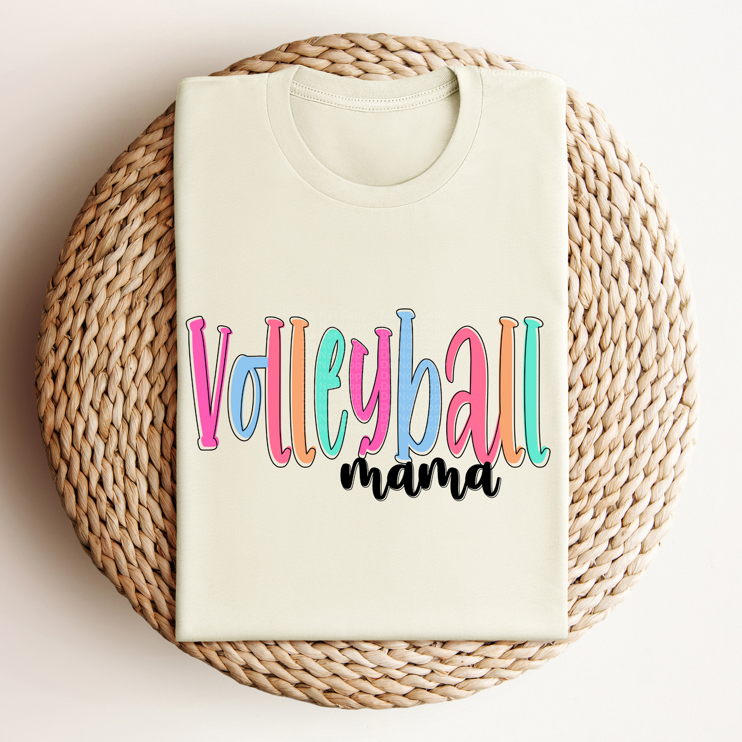 Volleyball Mama - Colored Names/Occupations DTF Transfer