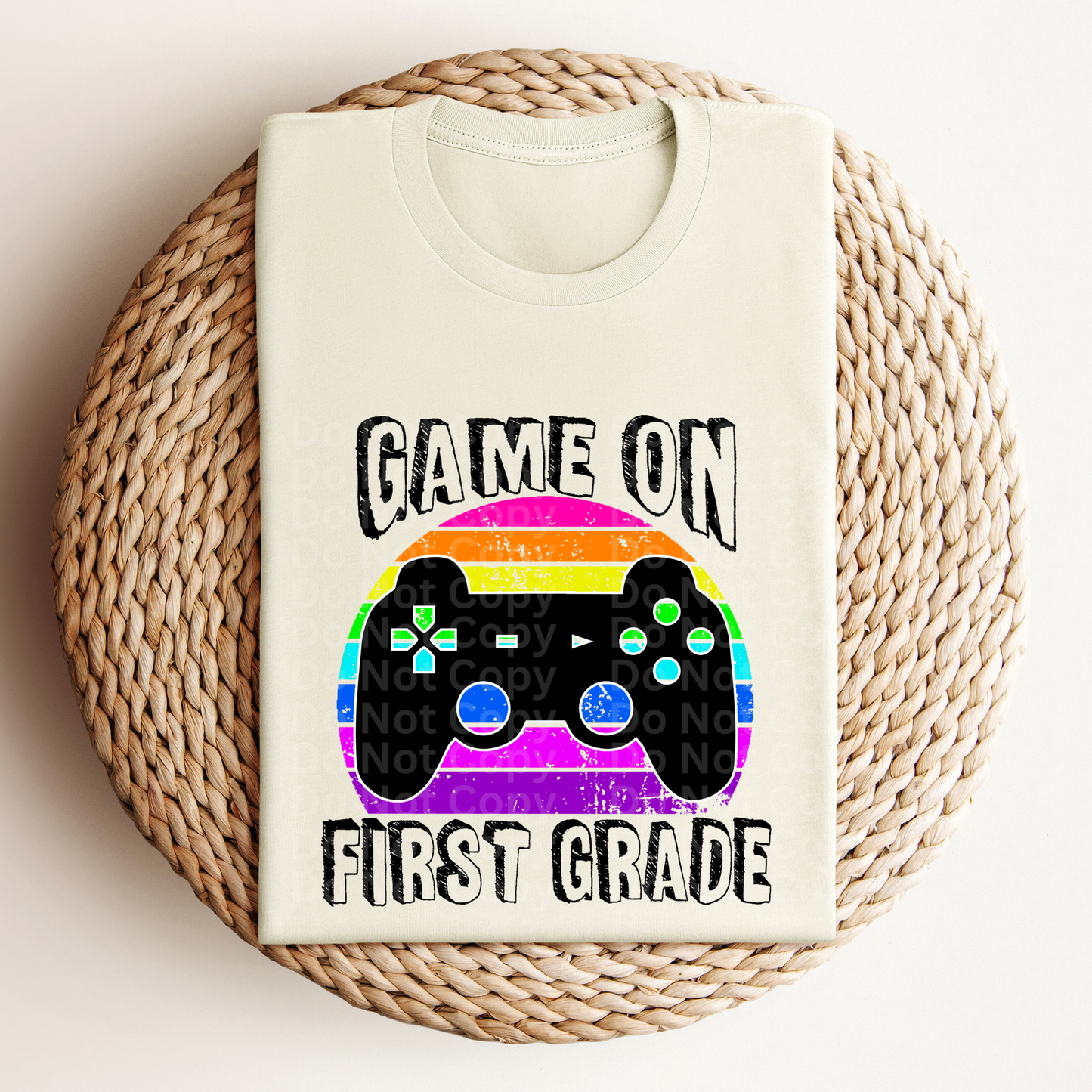 Game On First Grade DTF Transfer