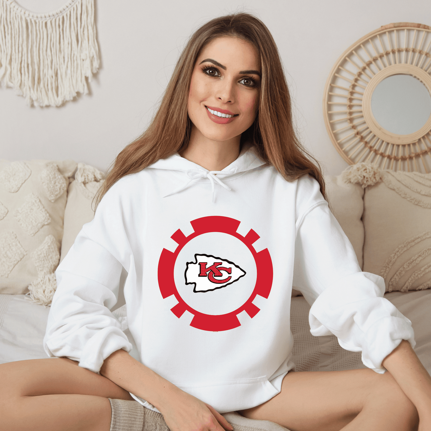 KC Poker Chip DTF Transfer