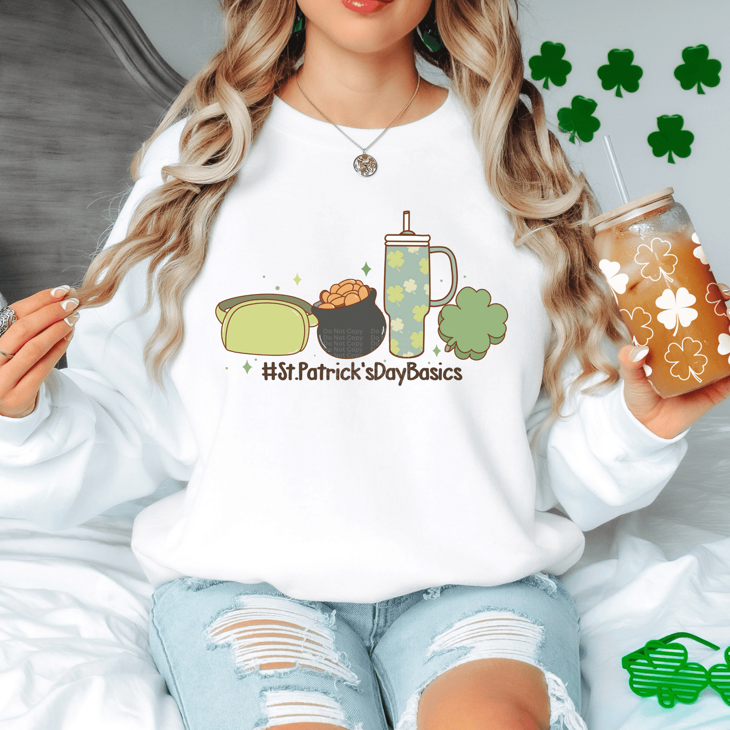 #St. Patrick's Day Basics DTF Transfer
