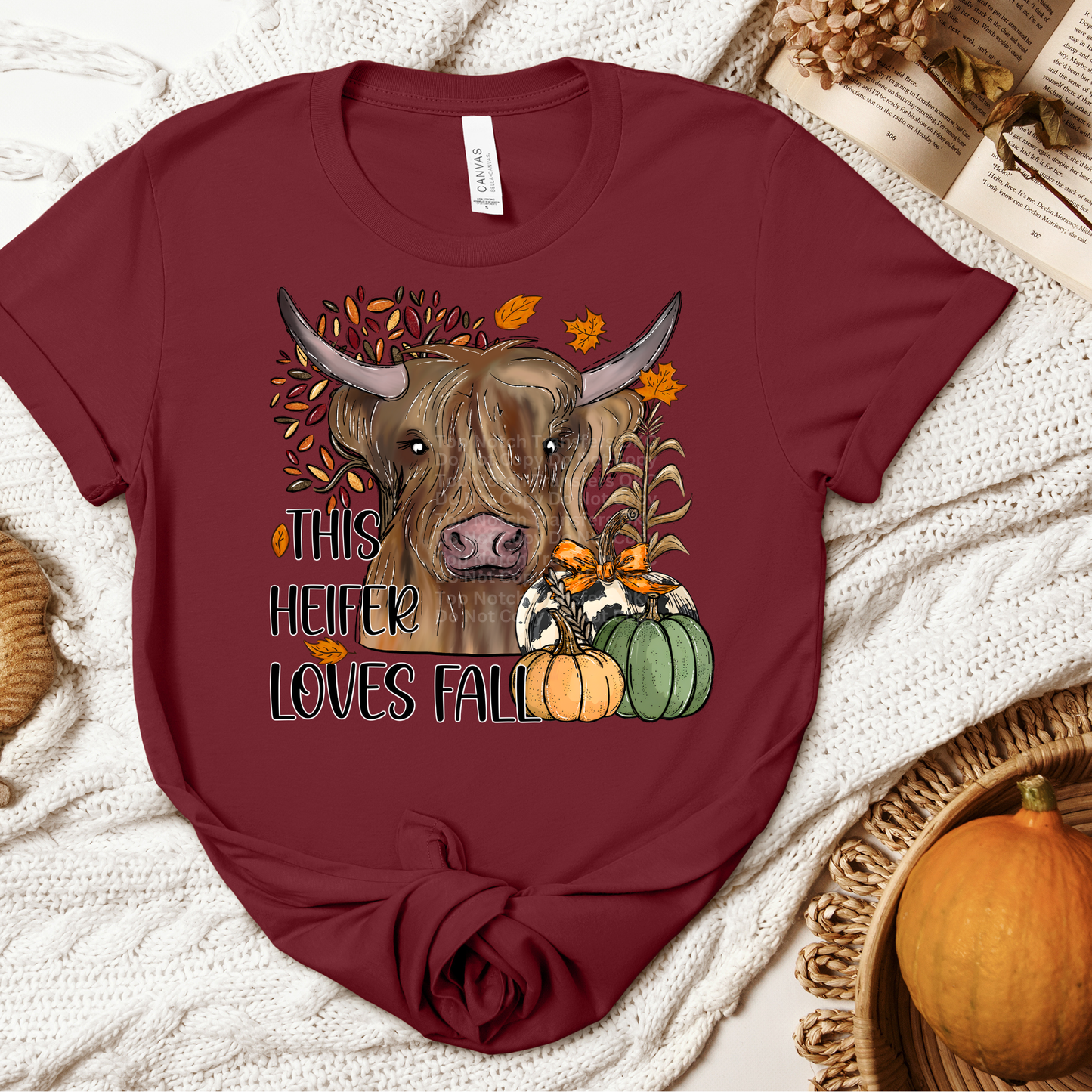 This Heifer Loves Fall DTF Transfer