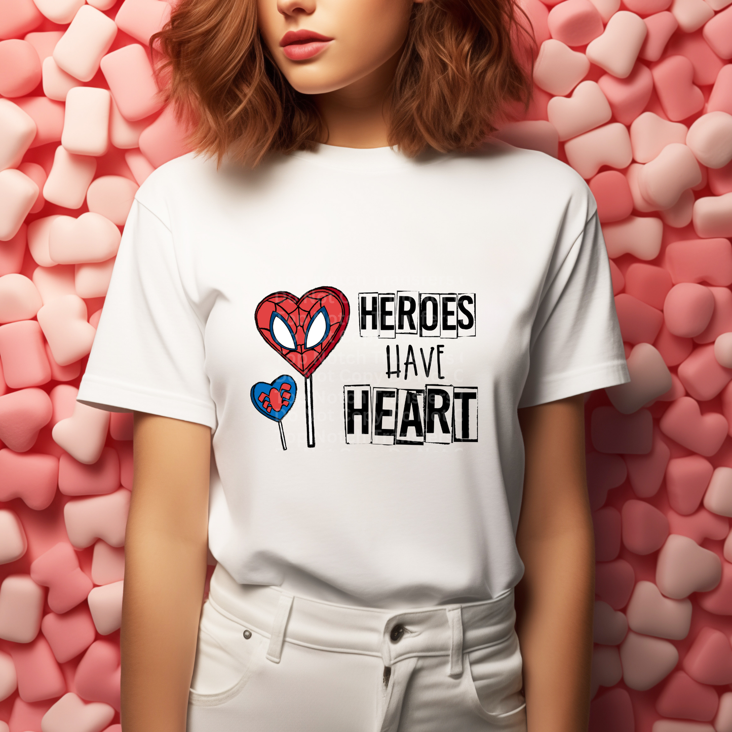 Heros Have Heart DTF Transfer