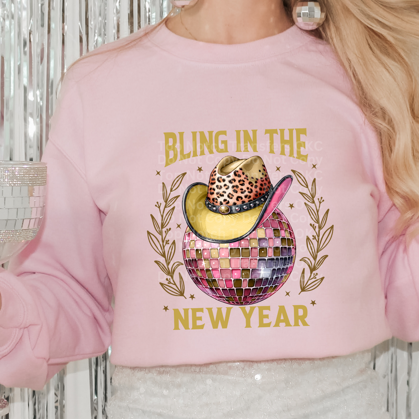 Bling In the New Year DTF Transfer