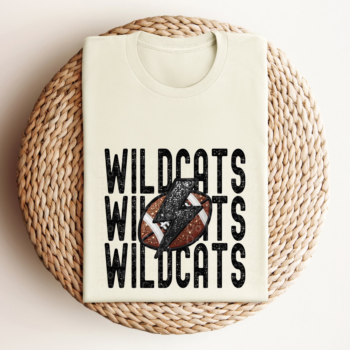 Stacked Wildcats Football DTF Transfer
