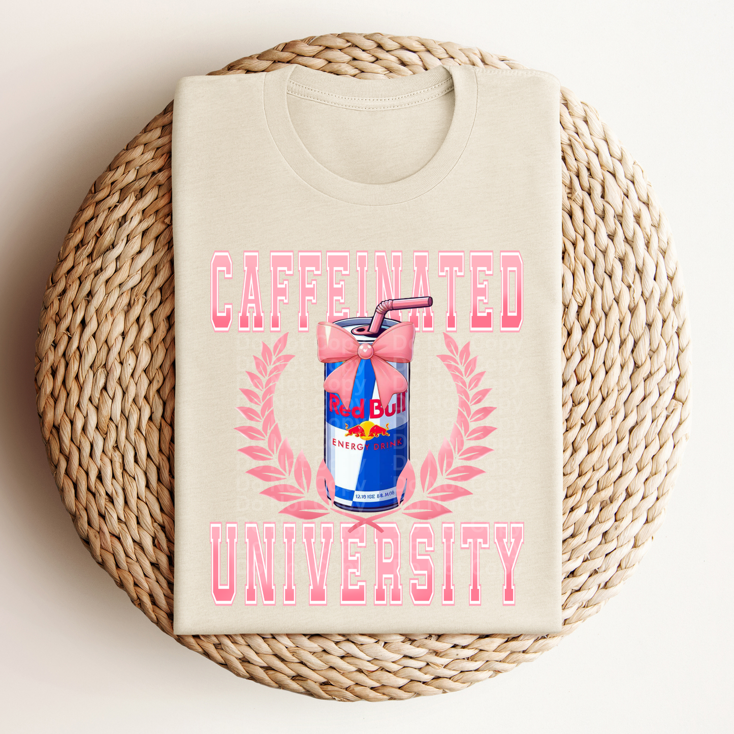 Caffeinated University Energy Bull DTF Transfer