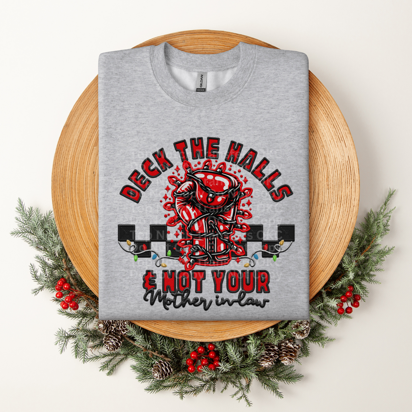 Deck The Halls & Not Your Mother-In-Law DTF Transfer