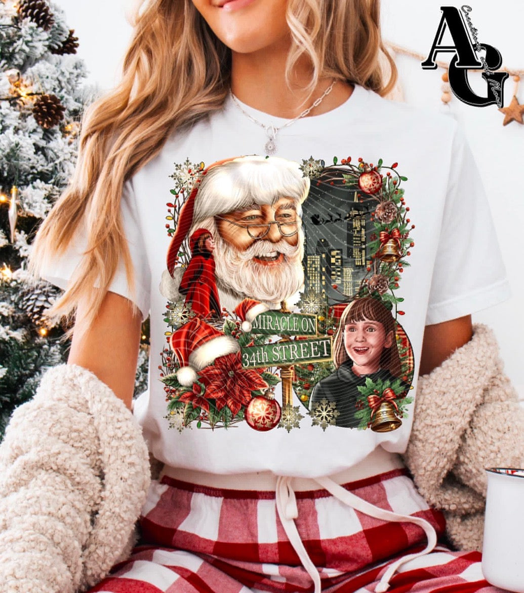 Miracle on 34th *Optional long sleeve design* DTF Transfer