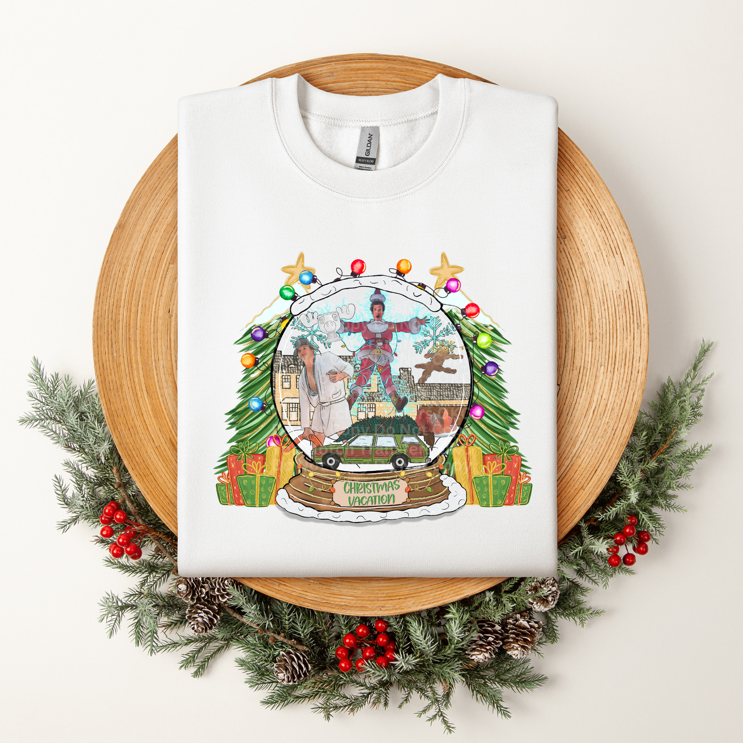 Snow Globe - Christmas Vacatlon DTF Transfer