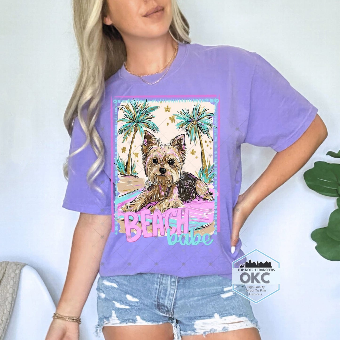 Beach Babe DTF Transfers