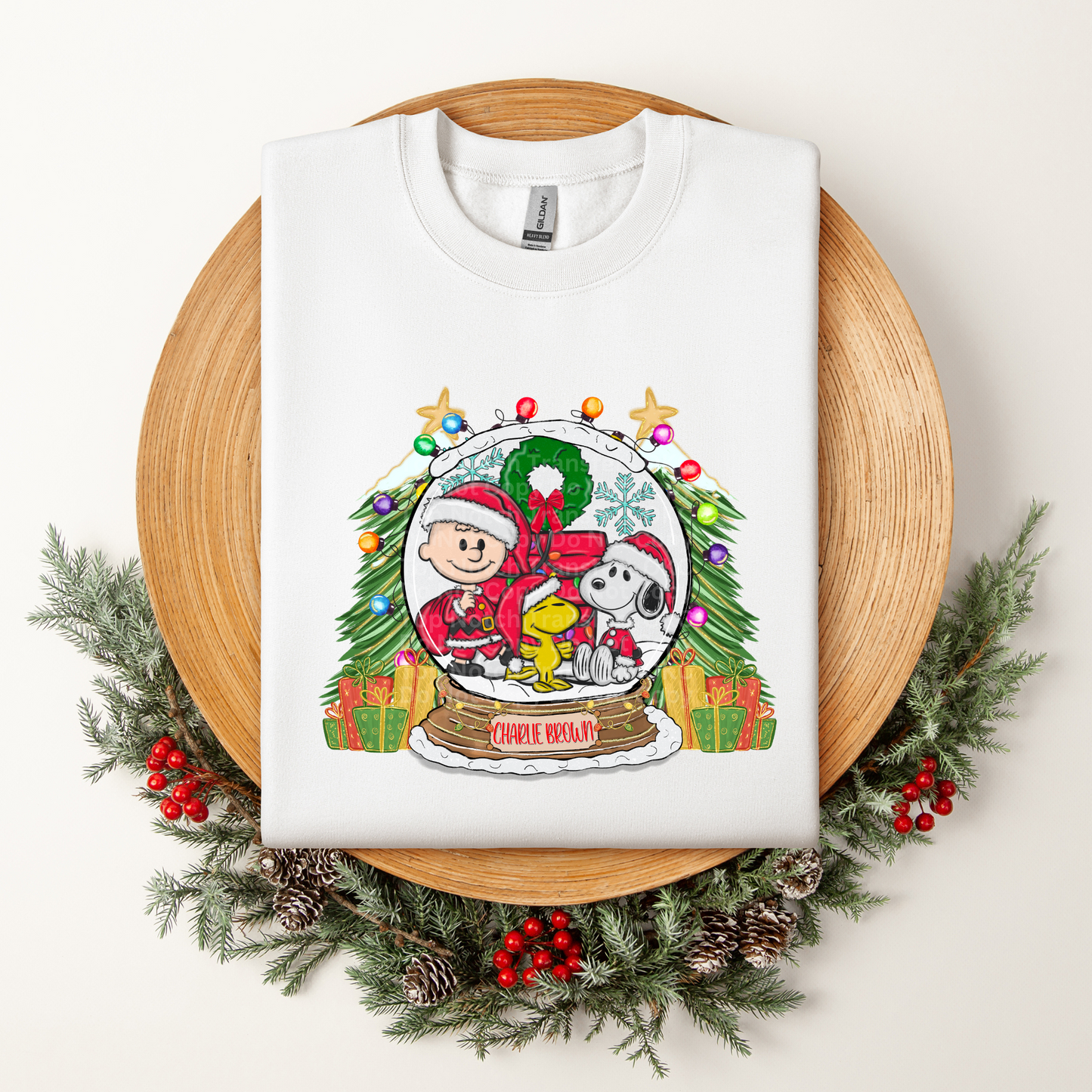 Snow Globe -Charlle Br0wn DTF Transfer