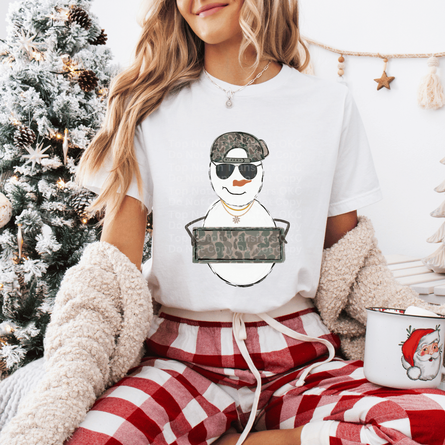 Customizable Name Snowman (Boy) DTF Transfer