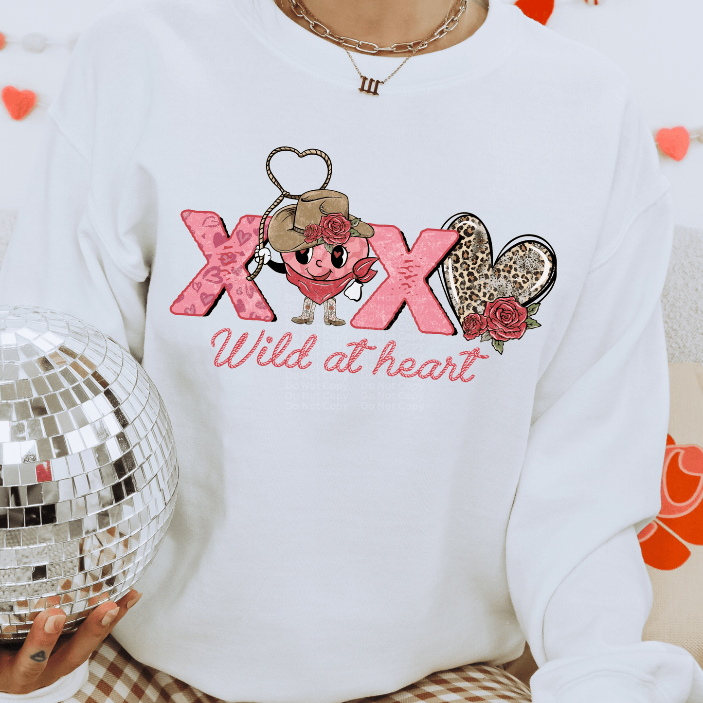 Wild at Heart DTF Transfer