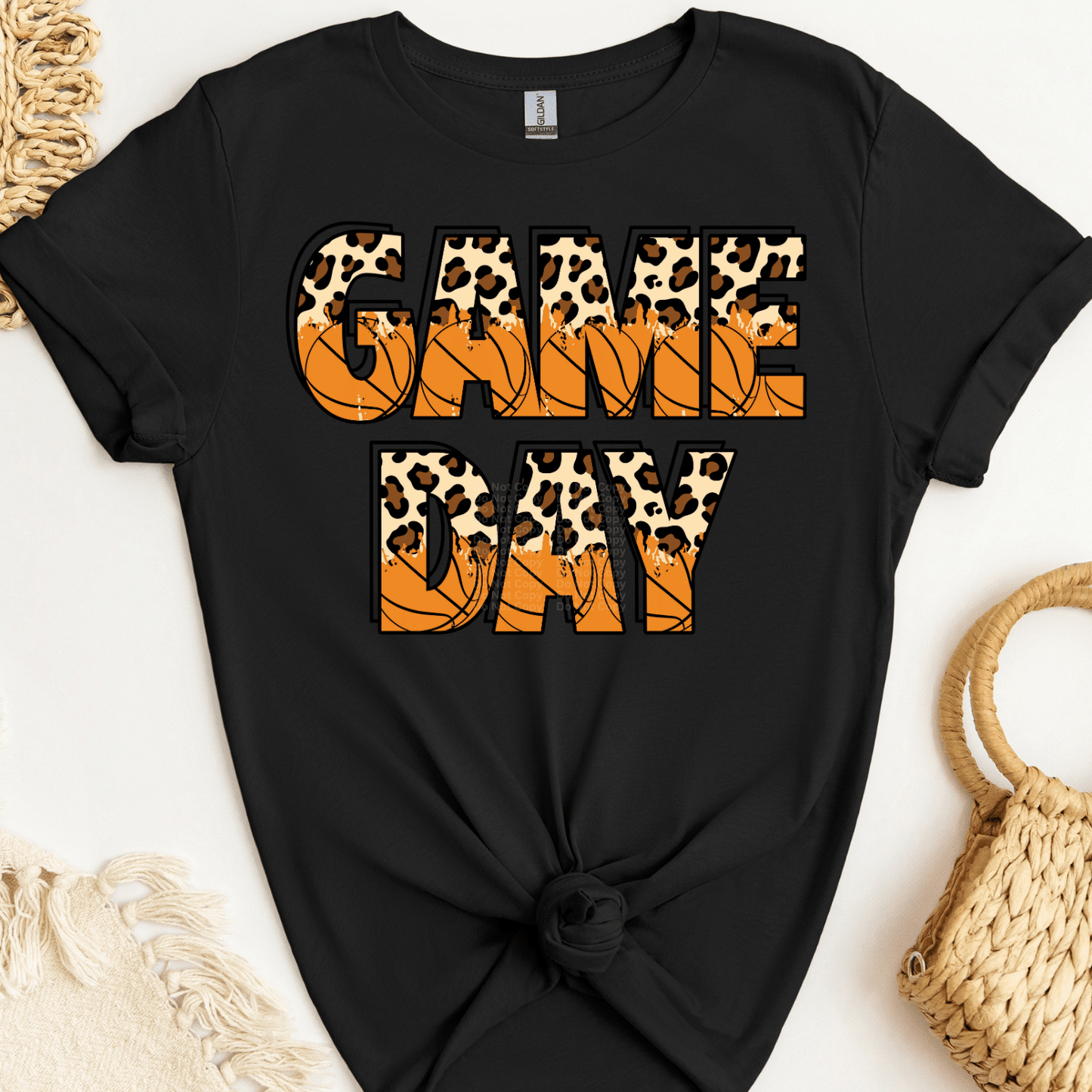 Leopard Print Game Day DTF Transfer