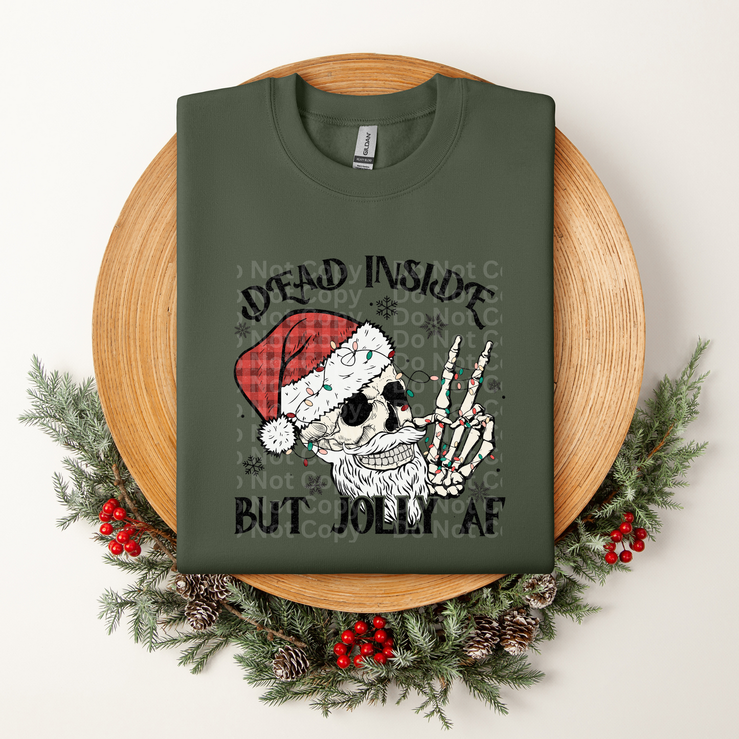 Dead inside, but Jolly AF DTF Transfer