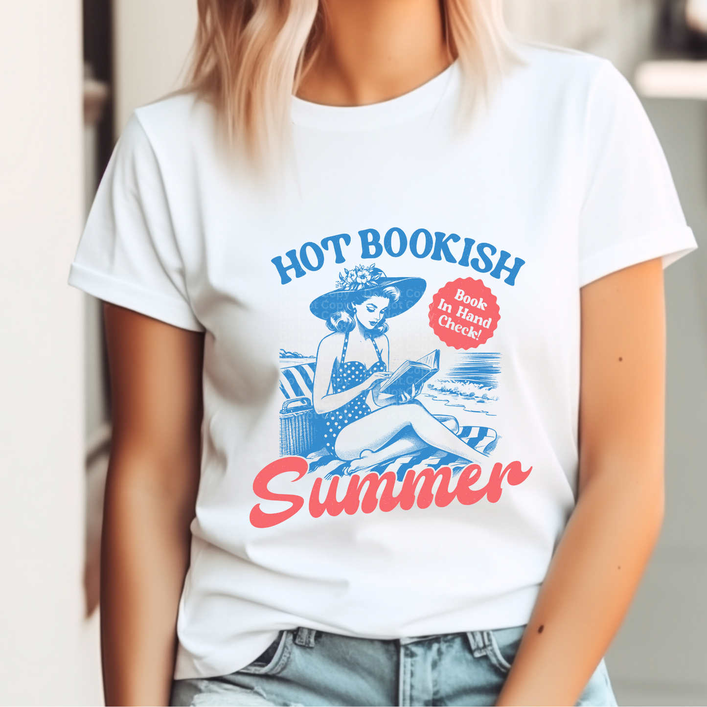 Hot Bookish Summer DTF Transfer