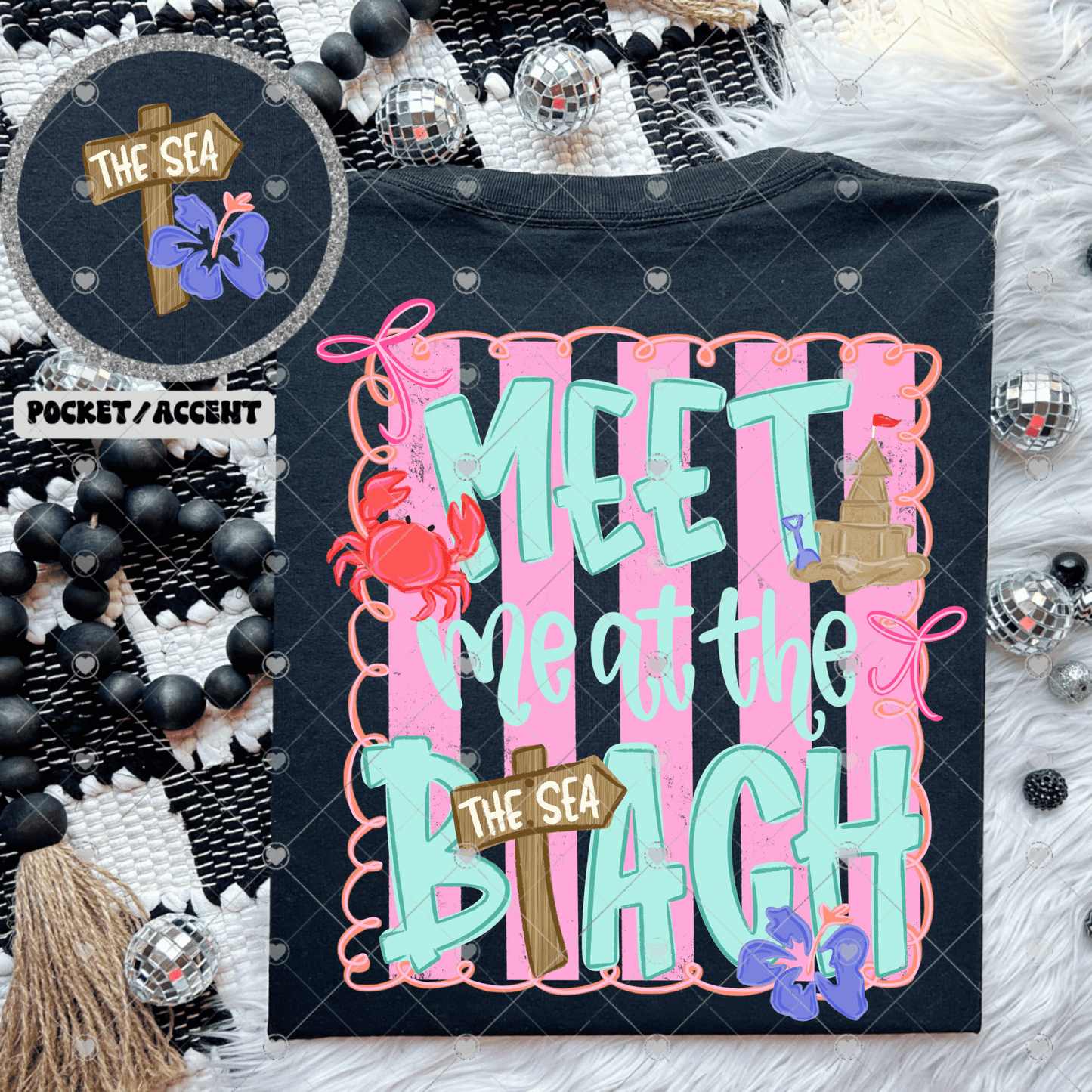 Meet Me At The Beach DTF Transfer