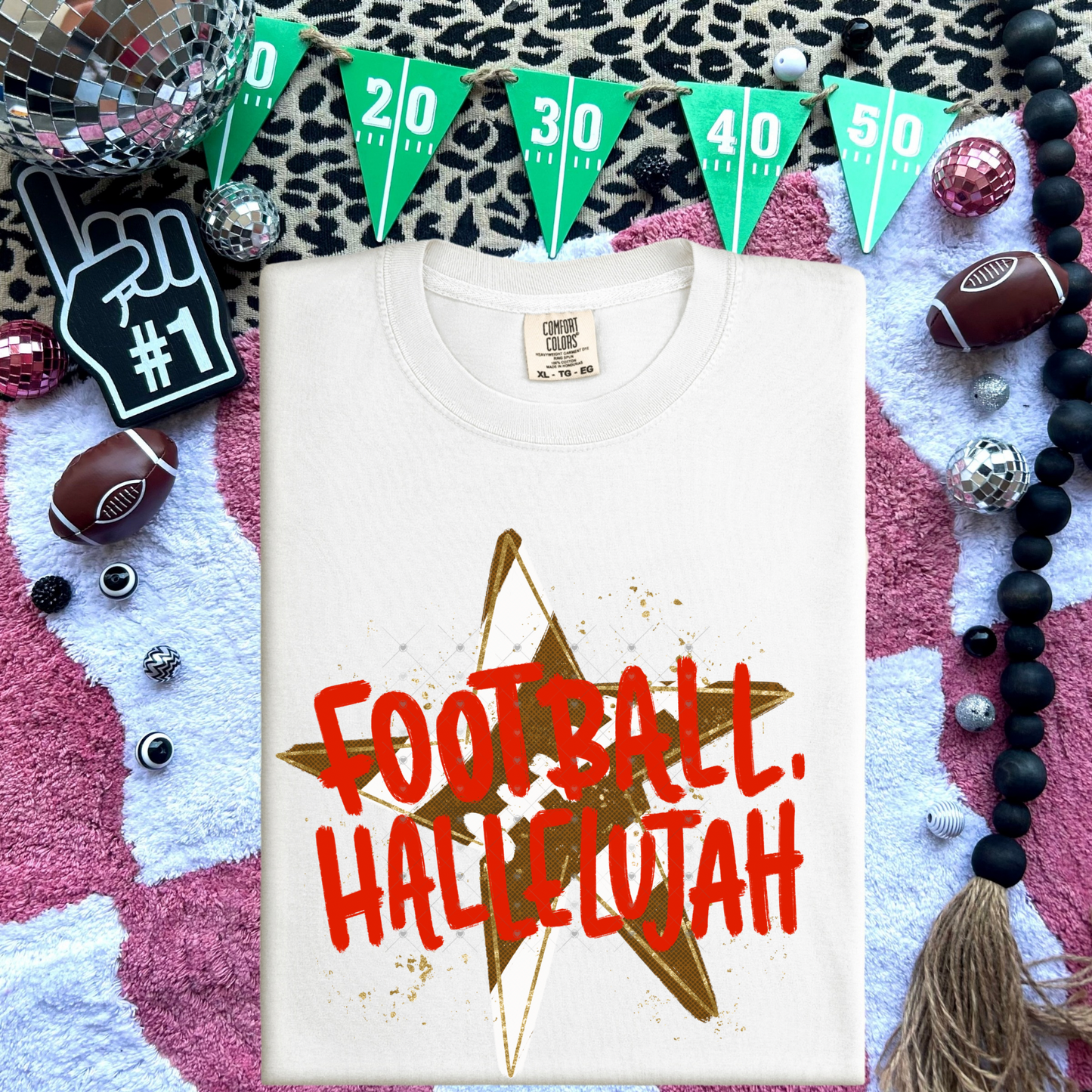 Football Hallelujah DTF Transfer