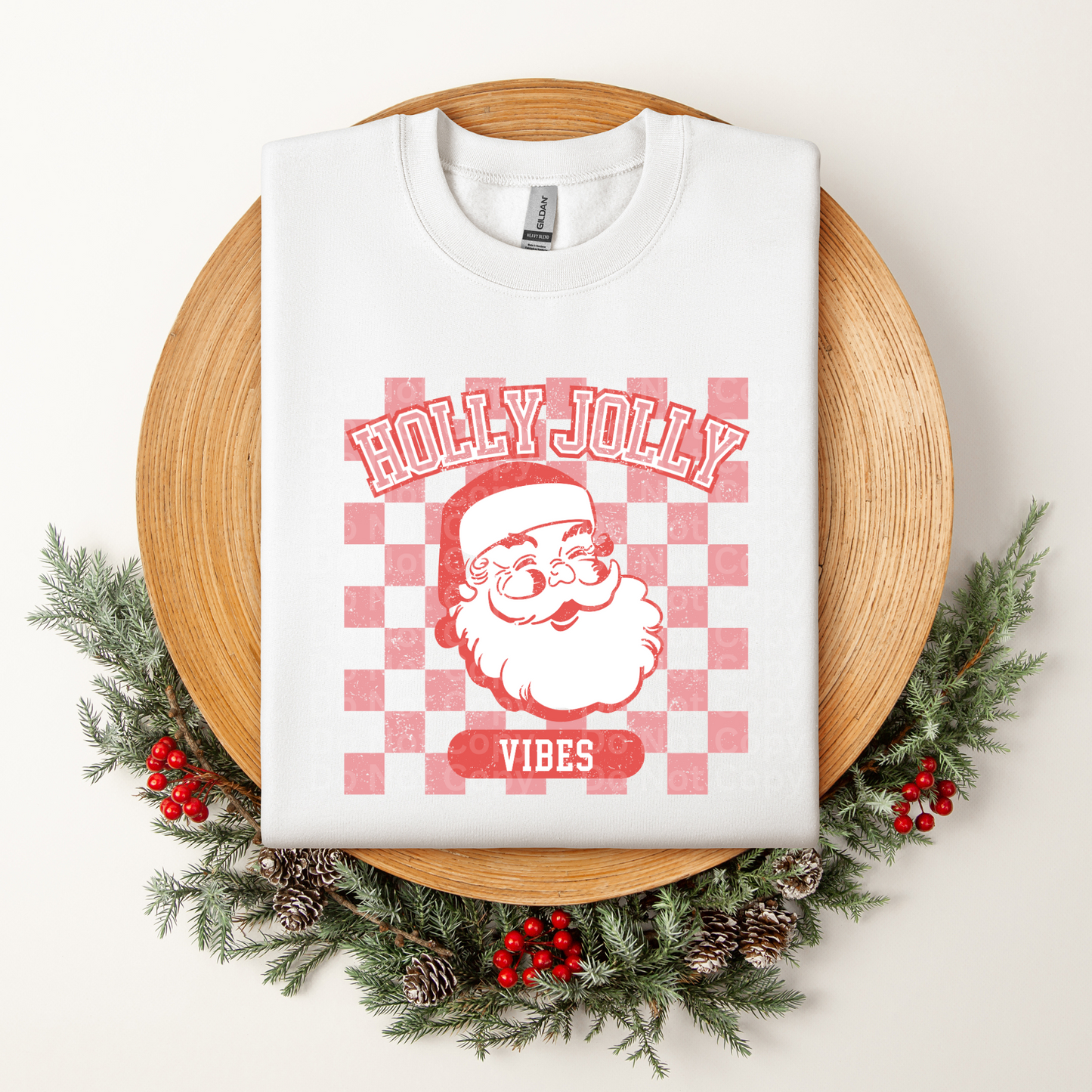 Holly Jolly Vibes DTF Transfer