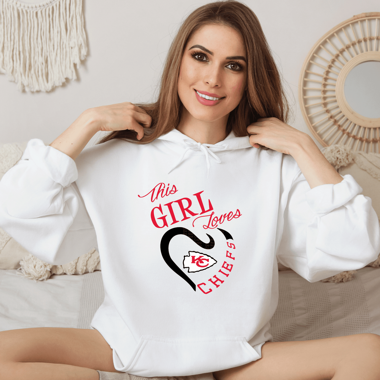 This Girl Loves KC DTF Transfer