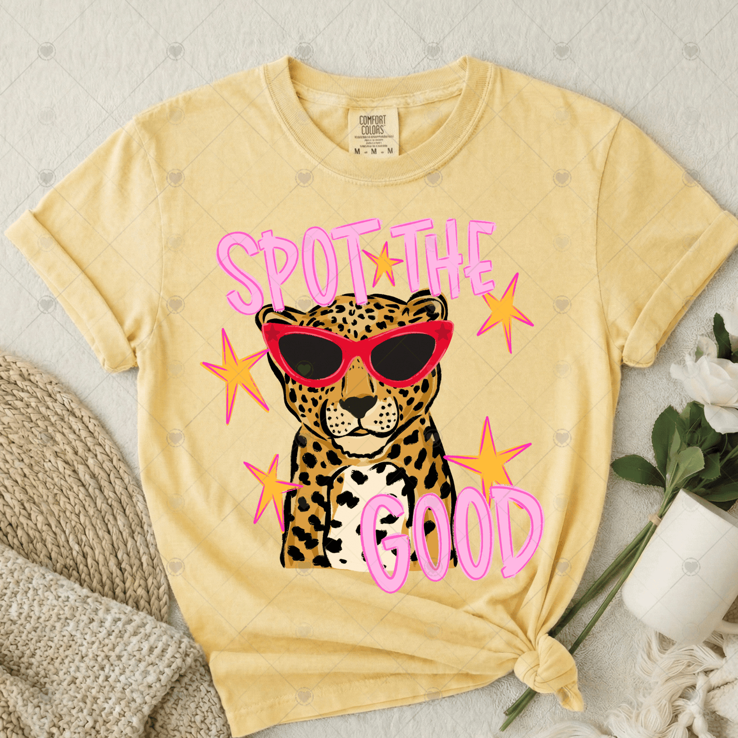 Spot The Good- Cheetah DTF Transfer
