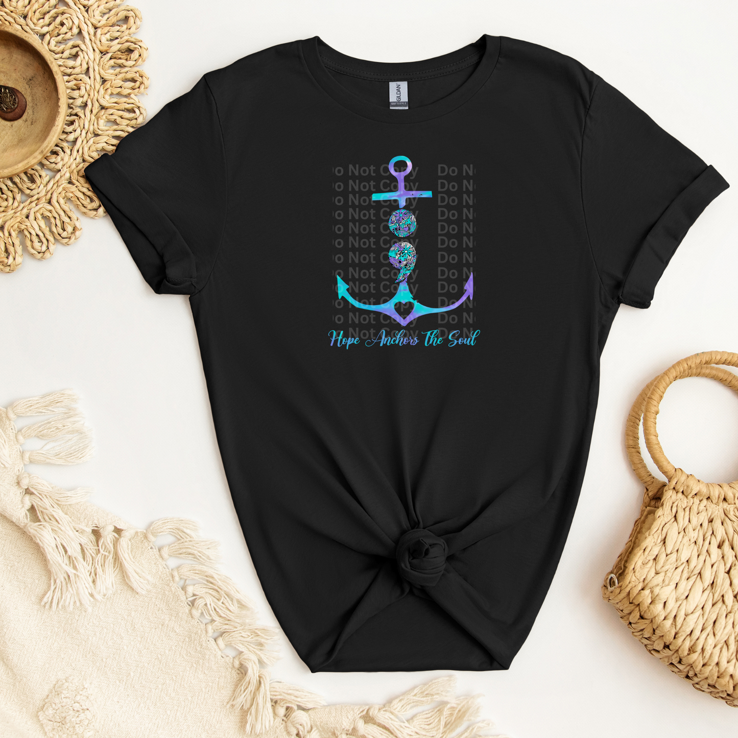 Hope Anchors the Soul DTF Transfer