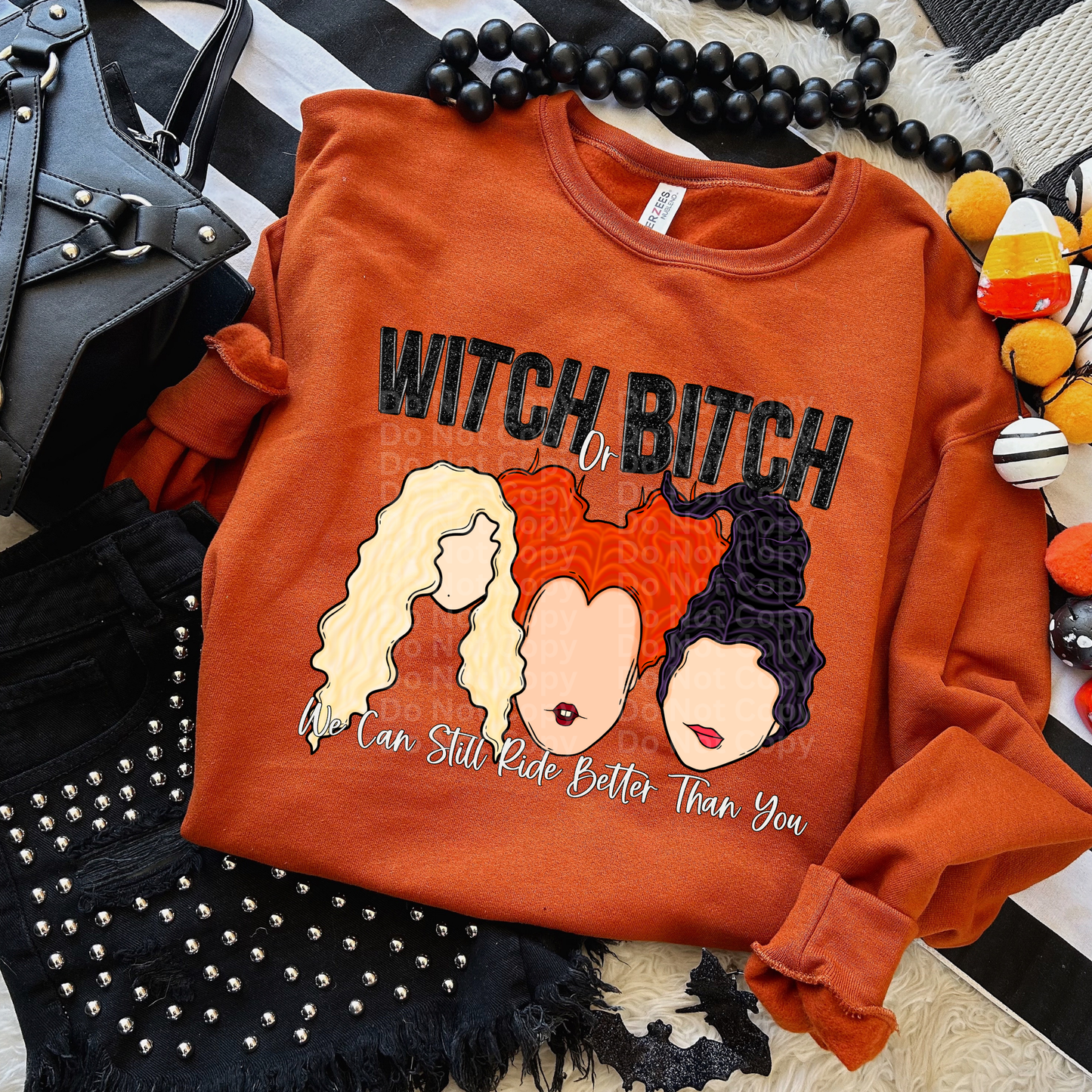 HP Witch or Bitch DTF Transfer