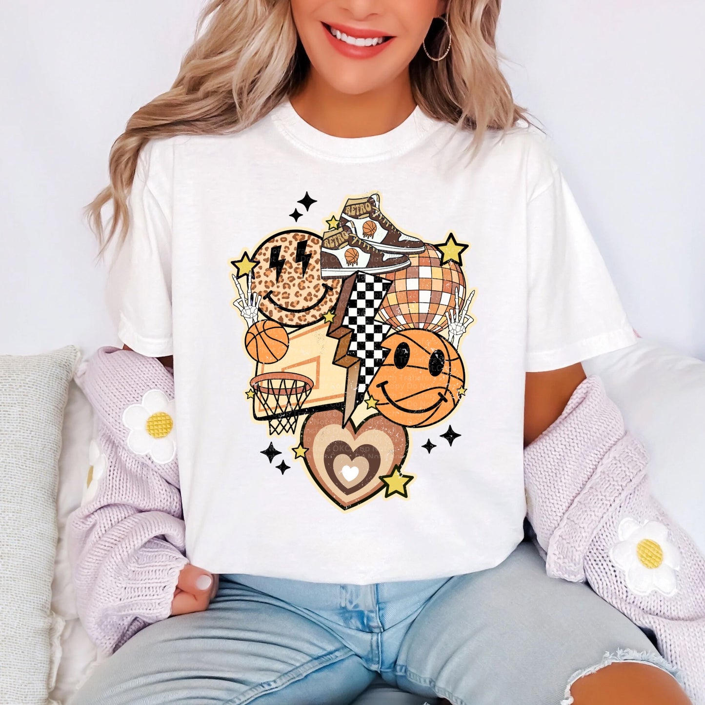 Basketball Collage 2 DTF Transfer