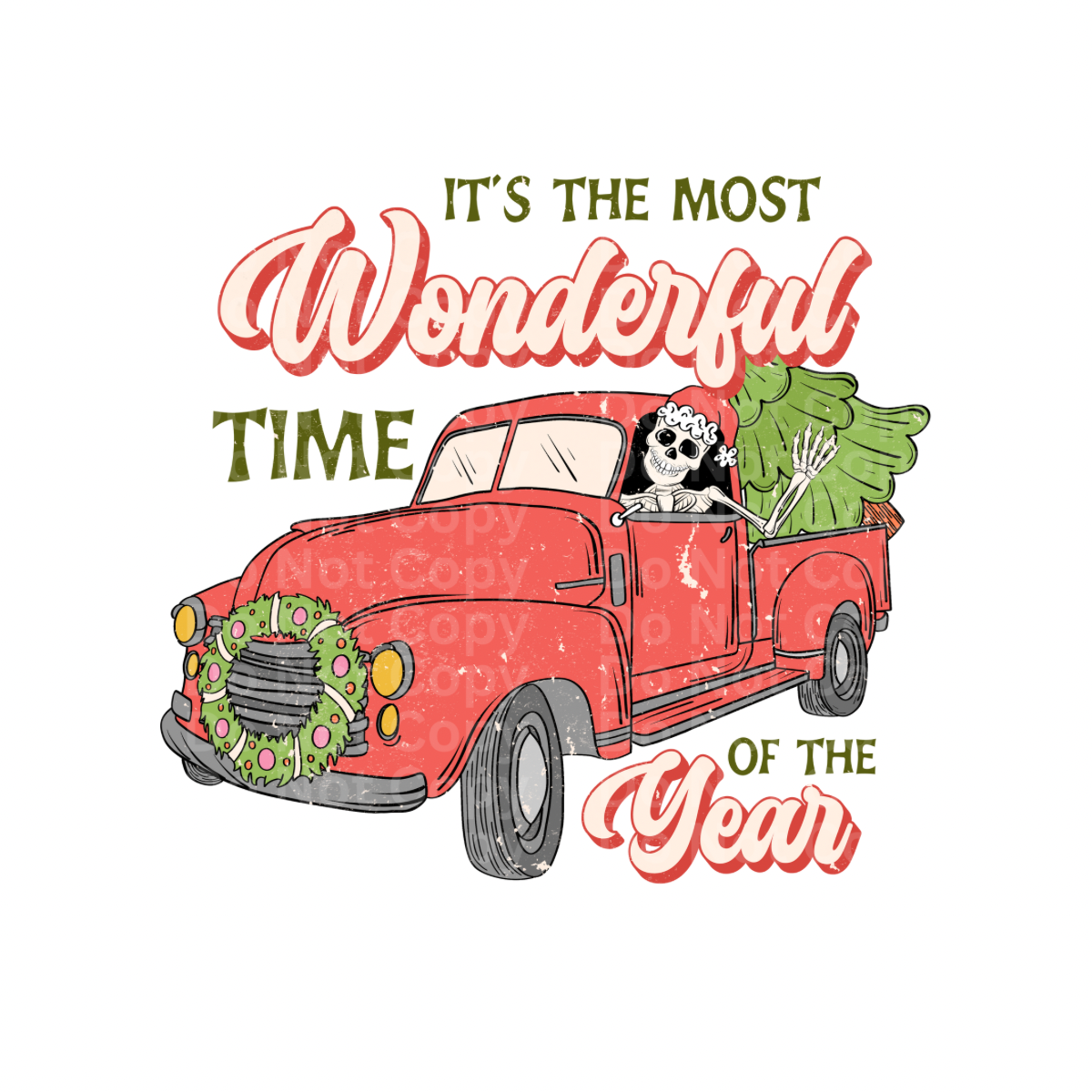 Most Wonderful Time DTF Transfer