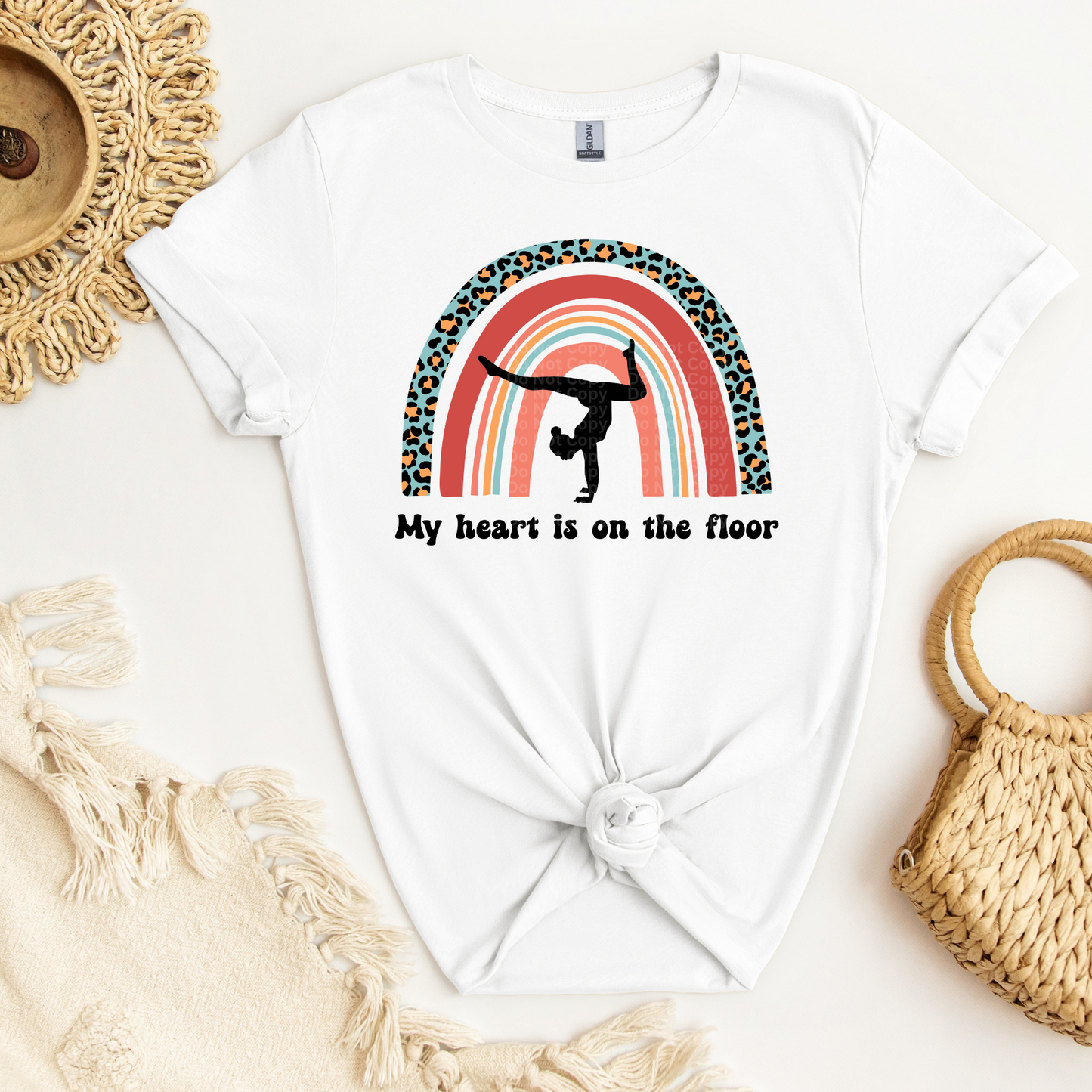 My Heart Is on the Floor DTF Transfer