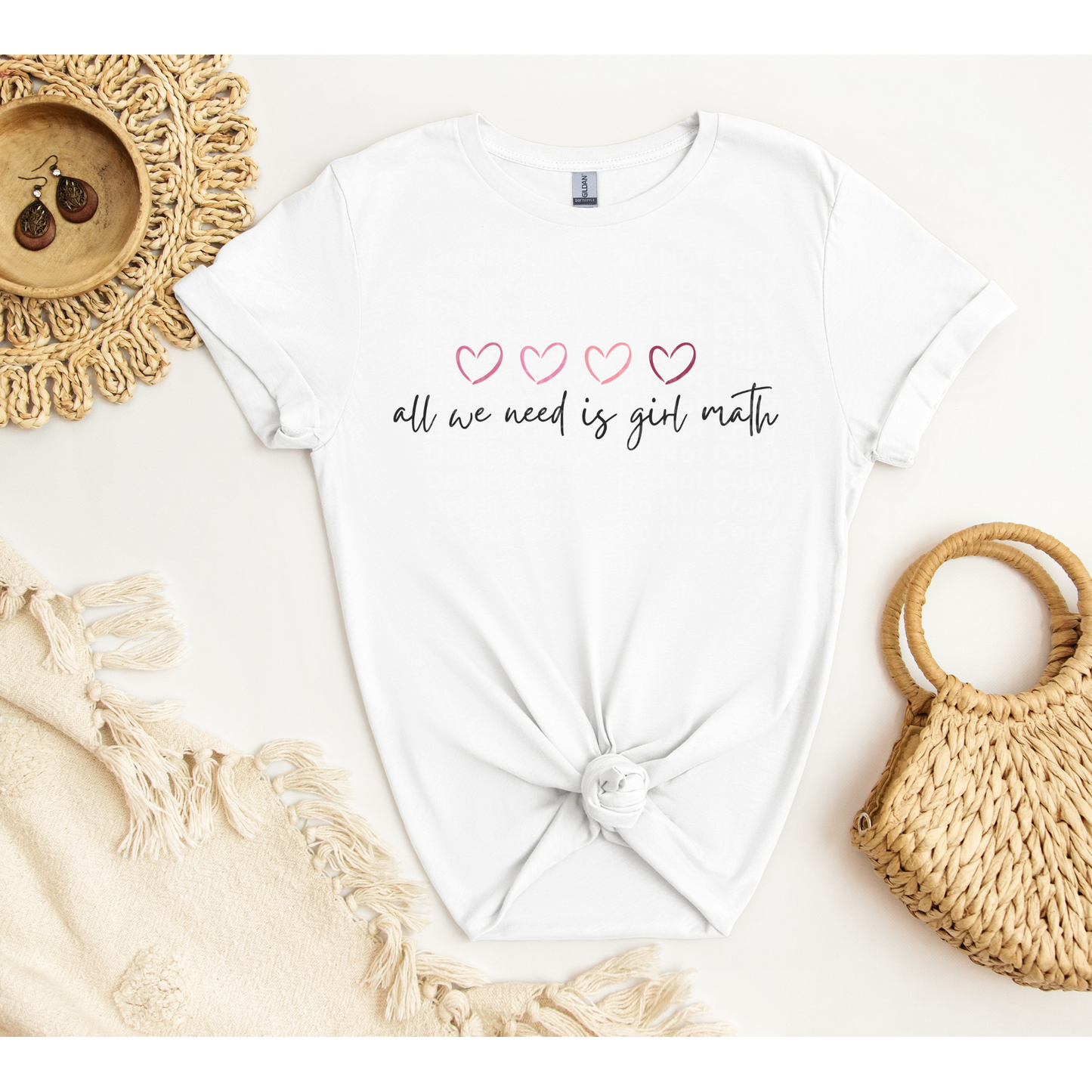 All we need is girl math DTF Transfer