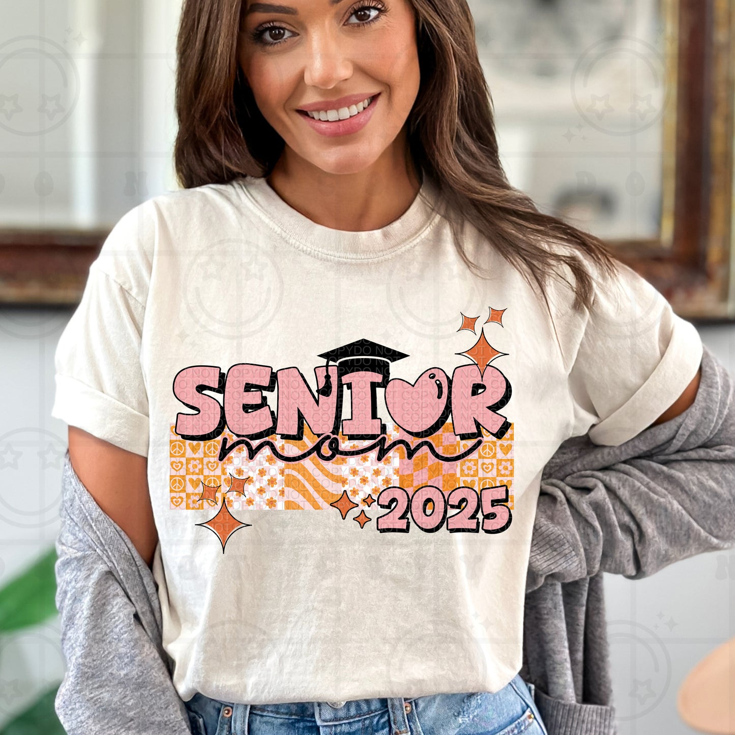 Senior Mom 2025 DTF Transfer