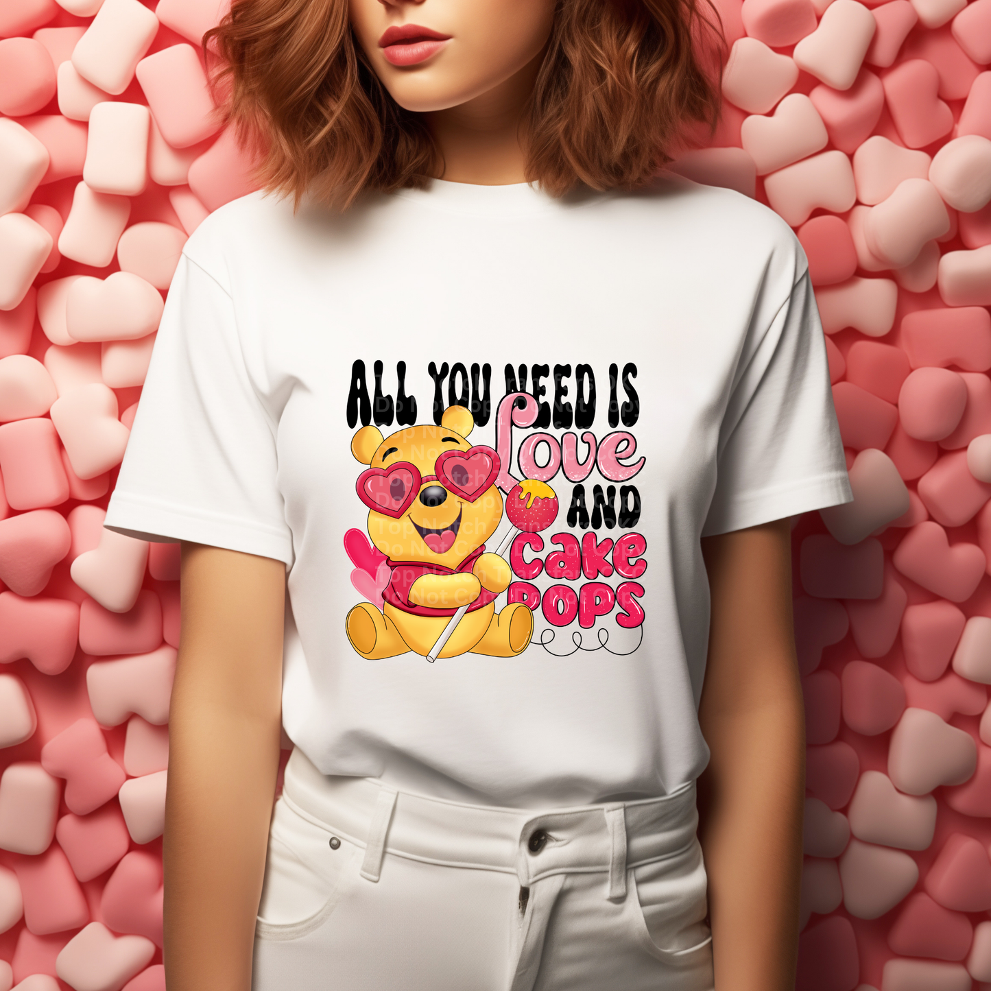 Love and Cake Pops DTF Transfer