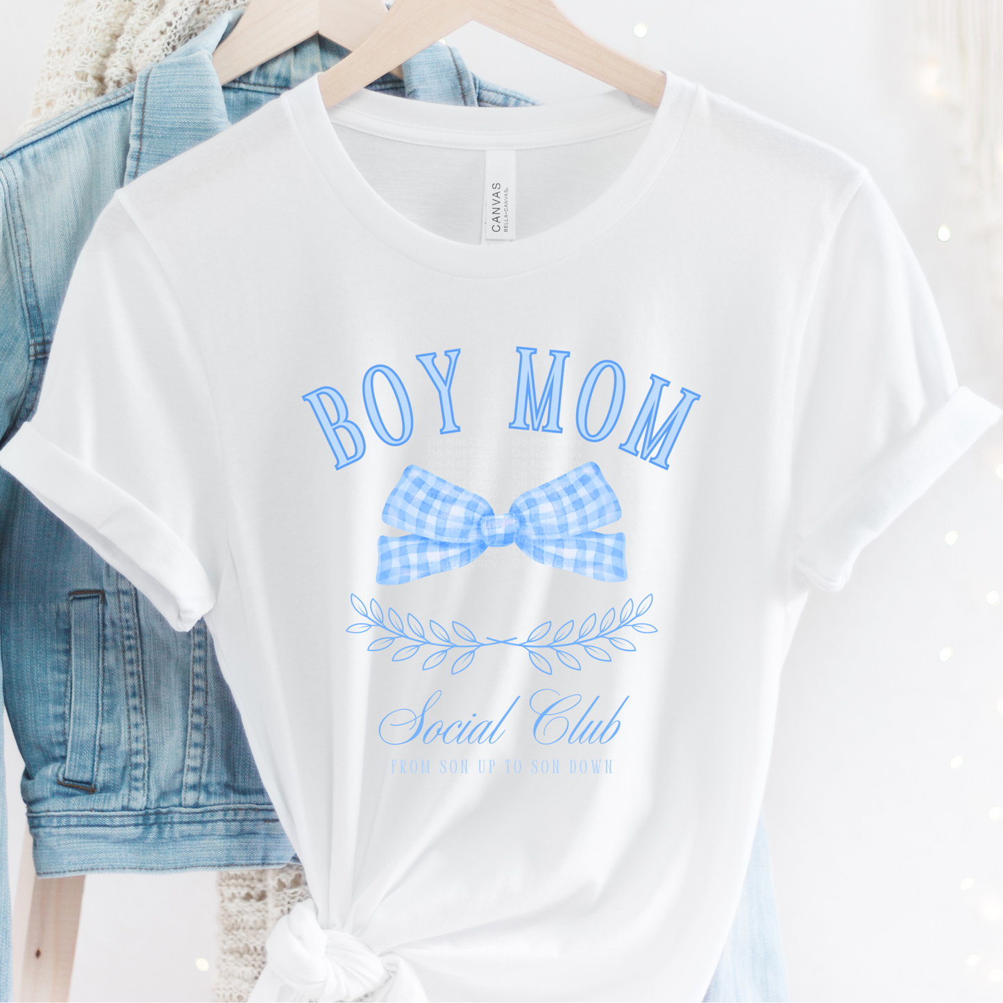 Boy Mom Social Club DTF Transfer