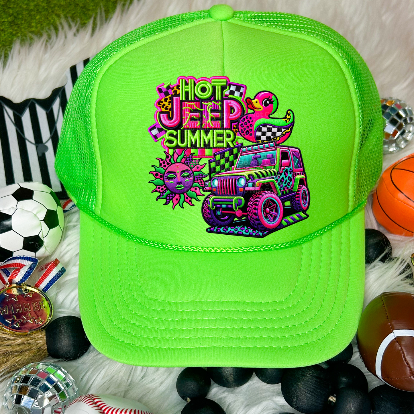 Hot Jeep Summer Jeep Duck DTF Transfer