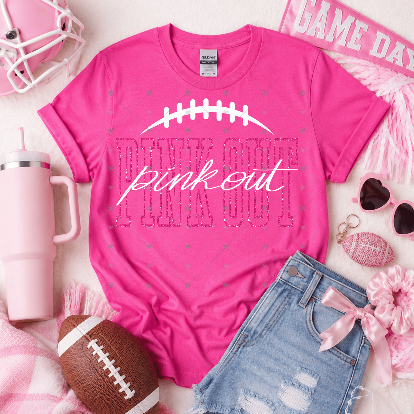 Pink Out DTF Transfer