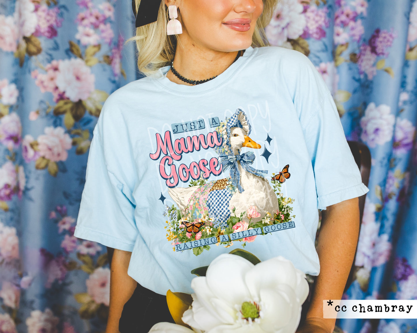 Just A Mama Goose Raising a Silly Goose DTF Transfer