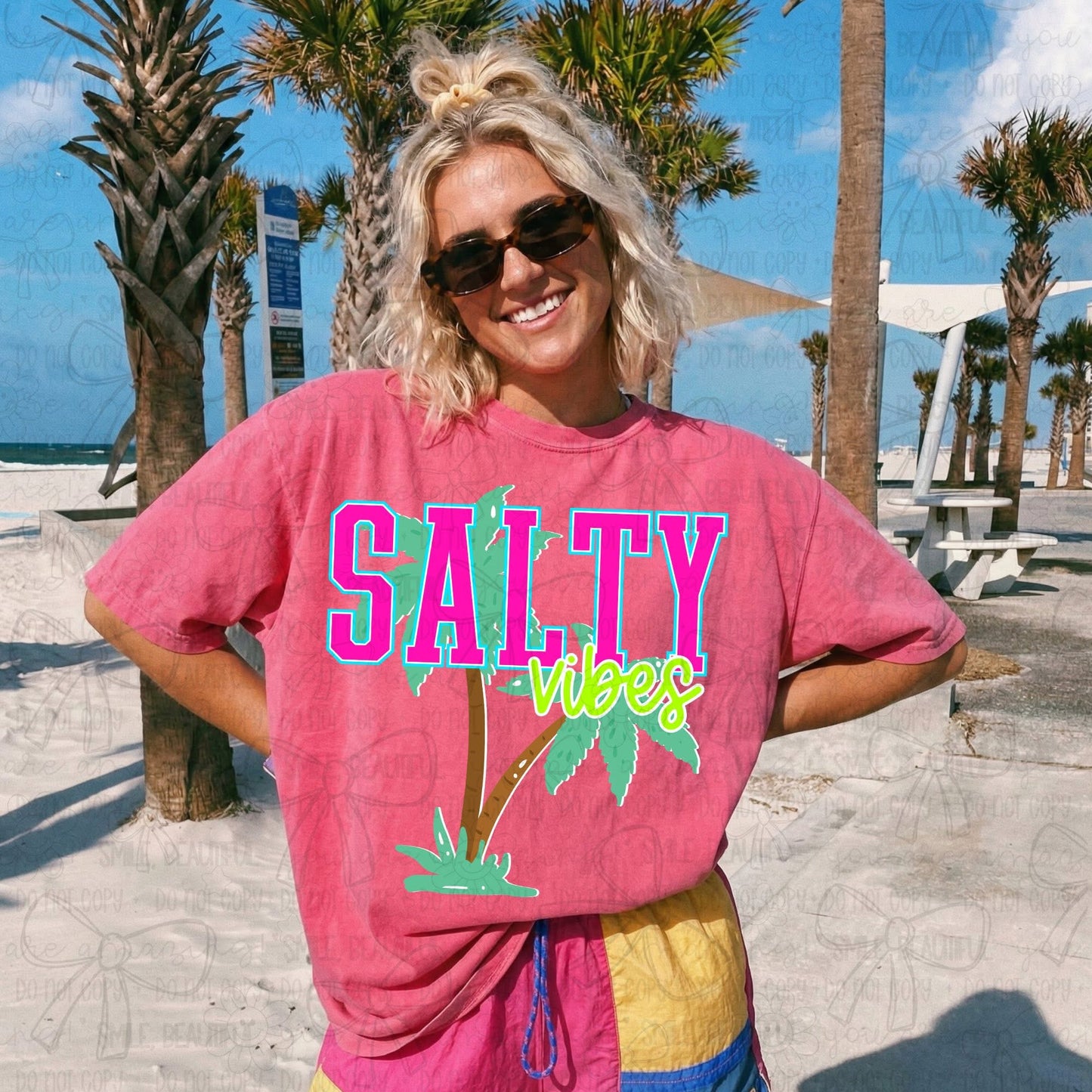 Salty Vibes DTF Transfer