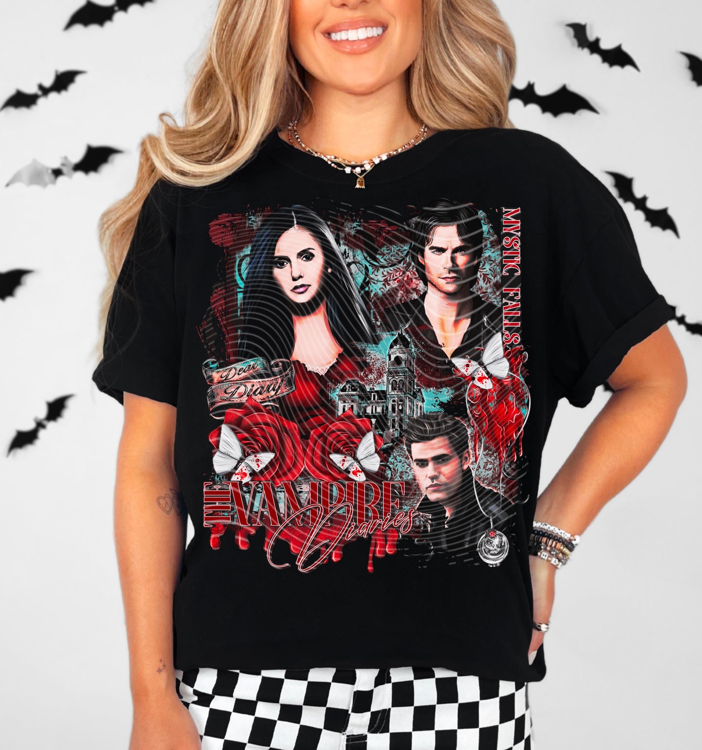 Vampire_Diaries DTF Transfer