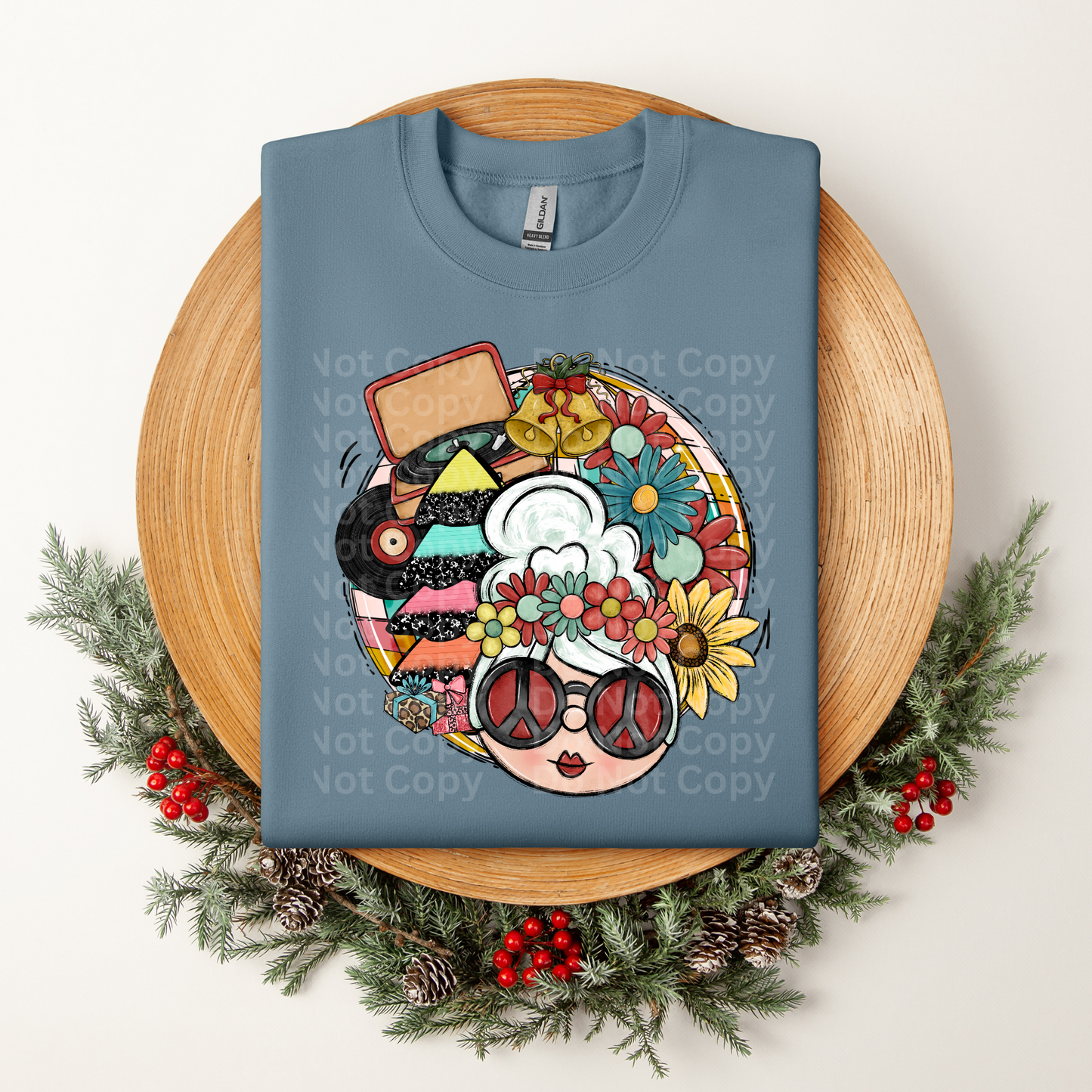 Groovy Mrs. Claus DTF Transfer