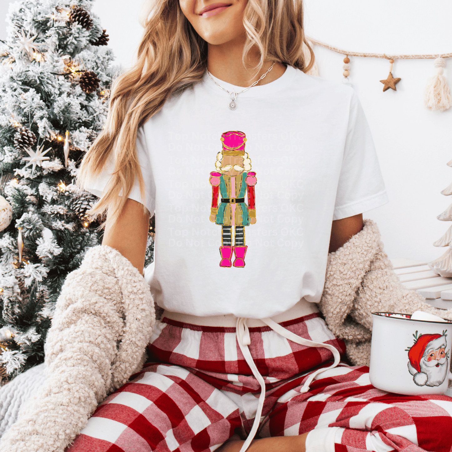 Nutcracker w/White Hair DTF Transfer