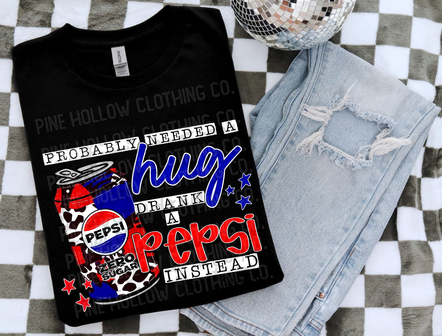 Probably Needed A Hug DTF Transfer